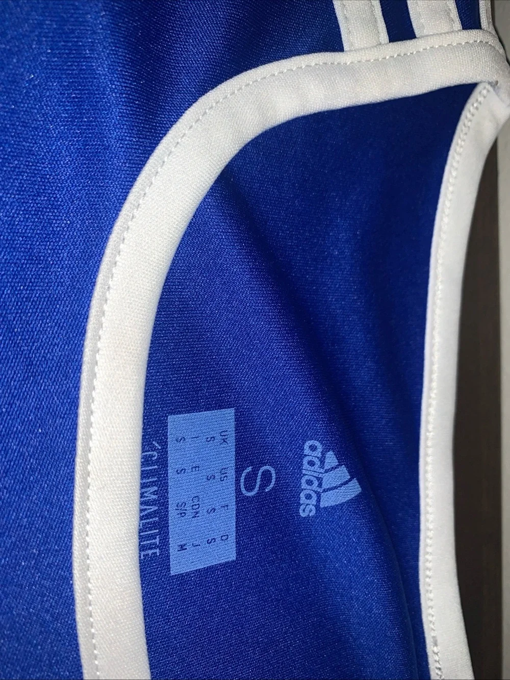 Adidas Kids Blue CVR Soccer Jersey - Number 5